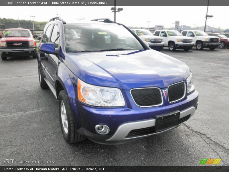 Blue Streak Metallic / Ebony Black 2006 Pontiac Torrent AWD
