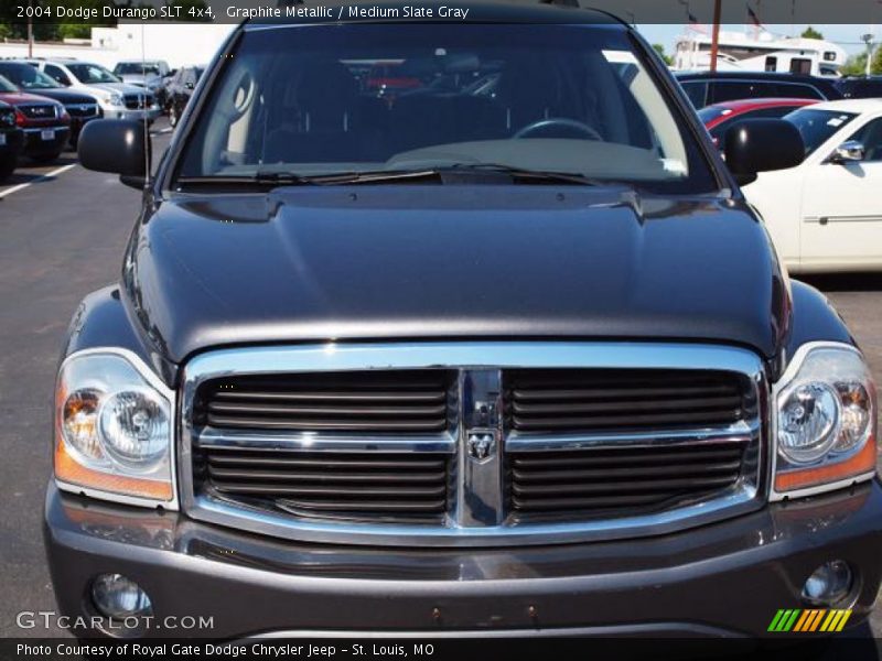Graphite Metallic / Medium Slate Gray 2004 Dodge Durango SLT 4x4