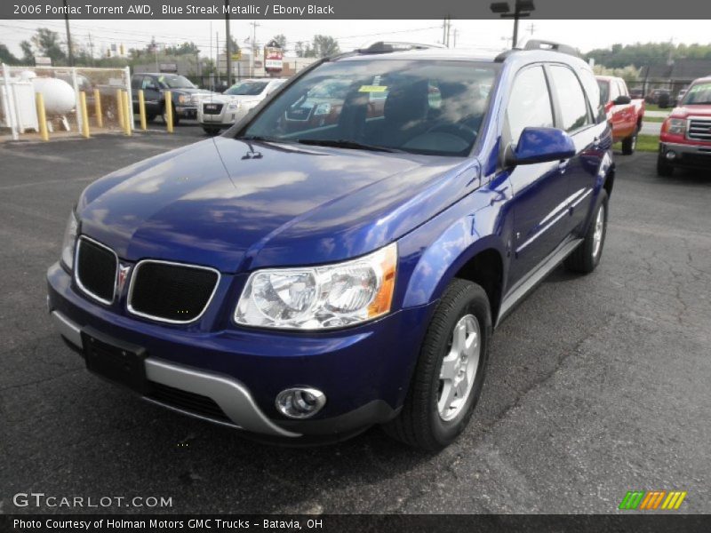 Blue Streak Metallic / Ebony Black 2006 Pontiac Torrent AWD