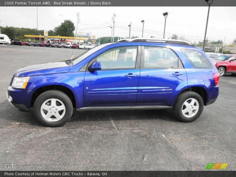 Blue Streak Metallic / Ebony Black 2006 Pontiac Torrent AWD
