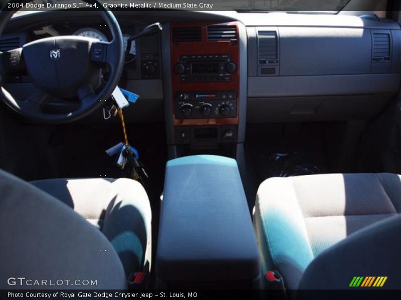 Graphite Metallic / Medium Slate Gray 2004 Dodge Durango SLT 4x4