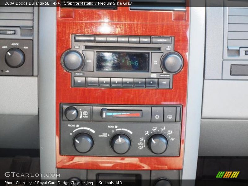 Graphite Metallic / Medium Slate Gray 2004 Dodge Durango SLT 4x4