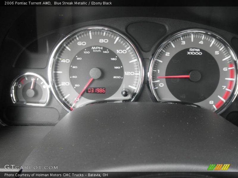 Blue Streak Metallic / Ebony Black 2006 Pontiac Torrent AWD