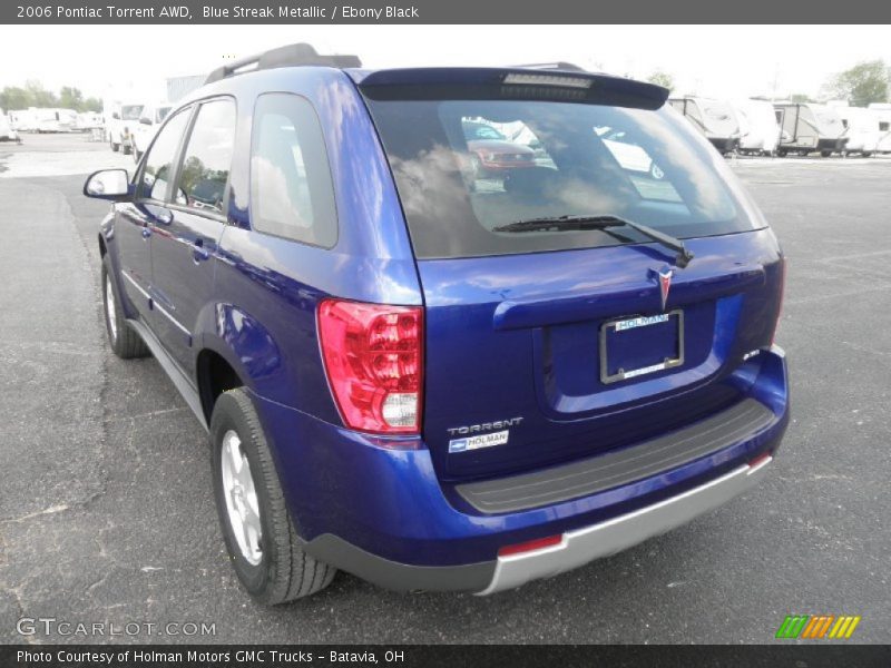 Blue Streak Metallic / Ebony Black 2006 Pontiac Torrent AWD