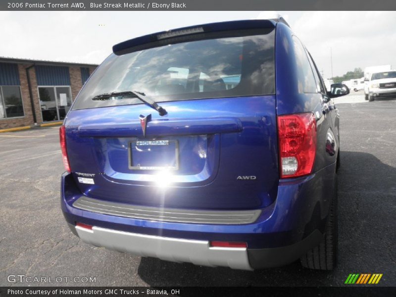 Blue Streak Metallic / Ebony Black 2006 Pontiac Torrent AWD