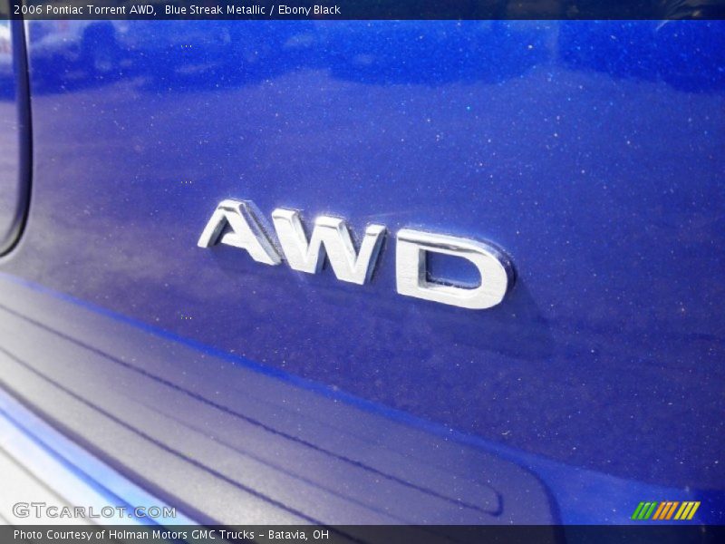 Blue Streak Metallic / Ebony Black 2006 Pontiac Torrent AWD
