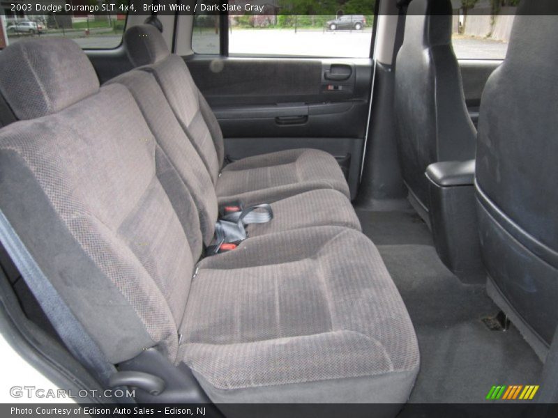 Bright White / Dark Slate Gray 2003 Dodge Durango SLT 4x4