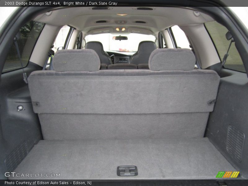Bright White / Dark Slate Gray 2003 Dodge Durango SLT 4x4