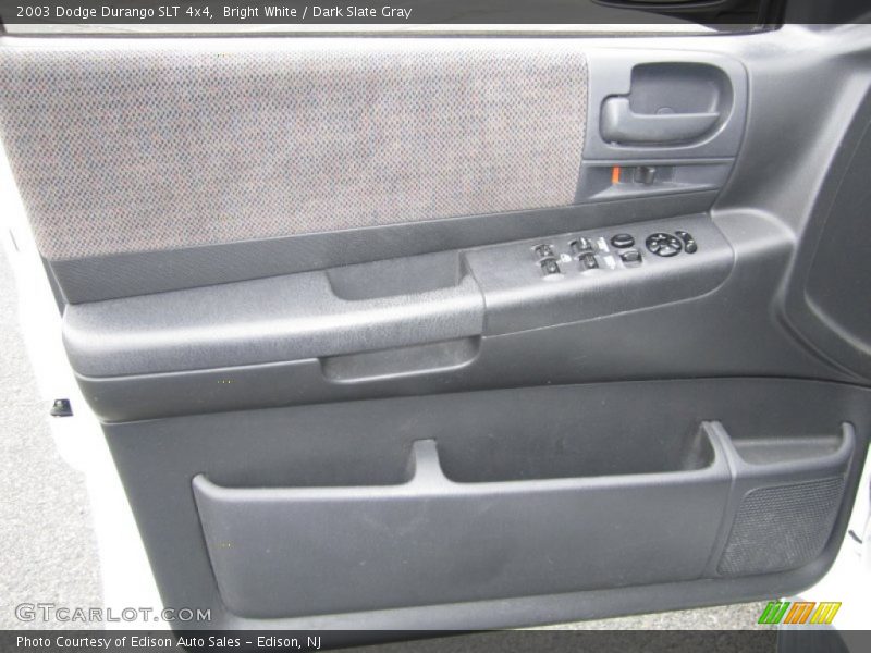 Bright White / Dark Slate Gray 2003 Dodge Durango SLT 4x4