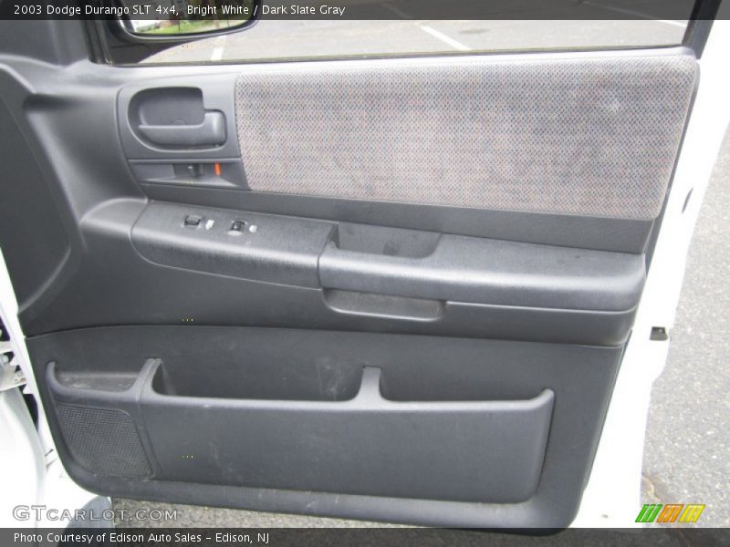 Bright White / Dark Slate Gray 2003 Dodge Durango SLT 4x4