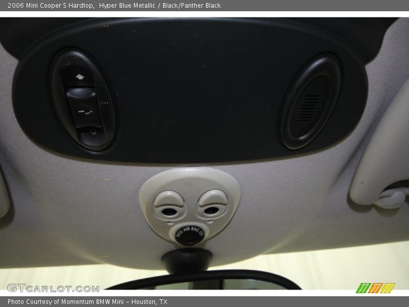 Hyper Blue Metallic / Black/Panther Black 2006 Mini Cooper S Hardtop