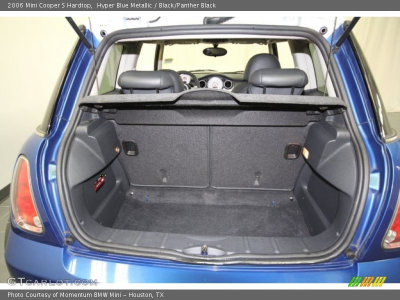 Hyper Blue Metallic / Black/Panther Black 2006 Mini Cooper S Hardtop