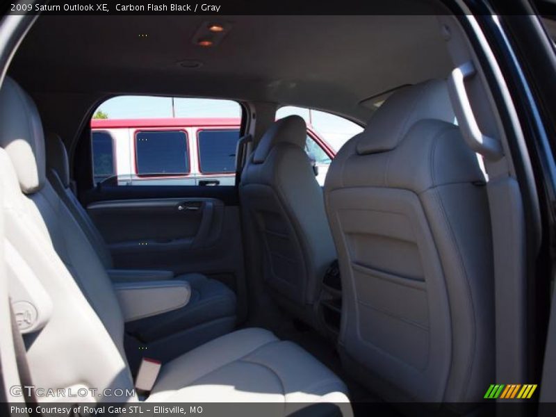 Carbon Flash Black / Gray 2009 Saturn Outlook XE