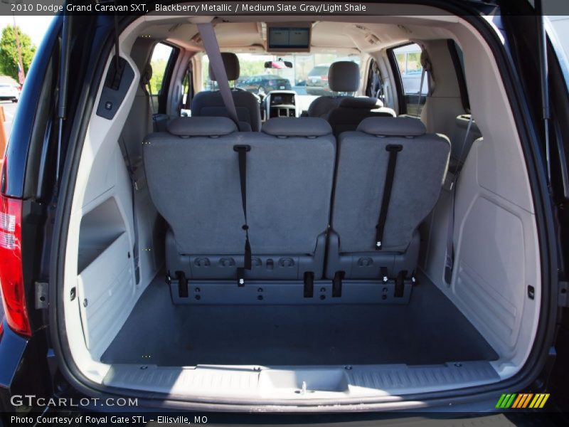 Blackberry Metallic / Medium Slate Gray/Light Shale 2010 Dodge Grand Caravan SXT