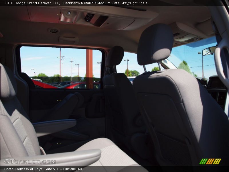 Blackberry Metallic / Medium Slate Gray/Light Shale 2010 Dodge Grand Caravan SXT