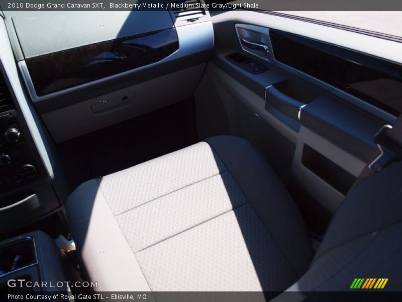Blackberry Metallic / Medium Slate Gray/Light Shale 2010 Dodge Grand Caravan SXT
