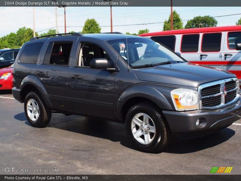 Graphite Metallic / Medium Slate Gray 2004 Dodge Durango SLT 4x4