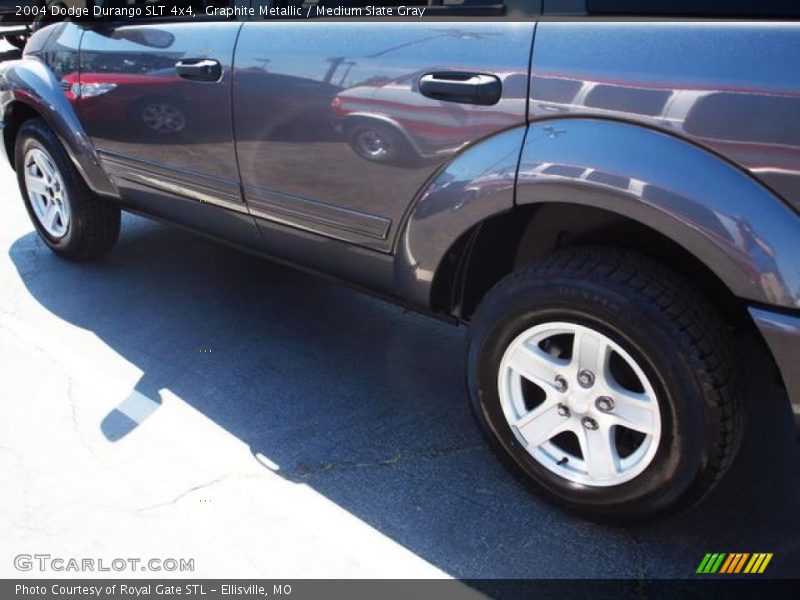 Graphite Metallic / Medium Slate Gray 2004 Dodge Durango SLT 4x4