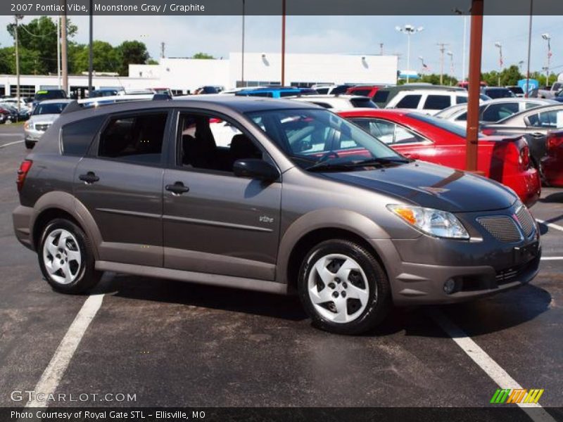 Moonstone Gray / Graphite 2007 Pontiac Vibe