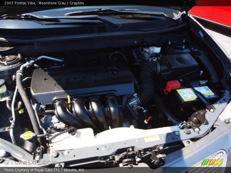 Moonstone Gray / Graphite 2007 Pontiac Vibe