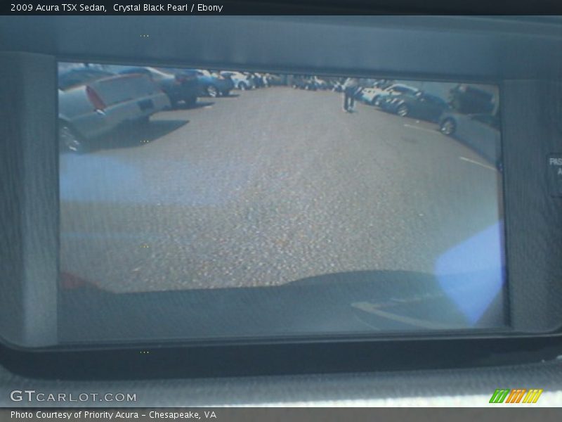 Crystal Black Pearl / Ebony 2009 Acura TSX Sedan