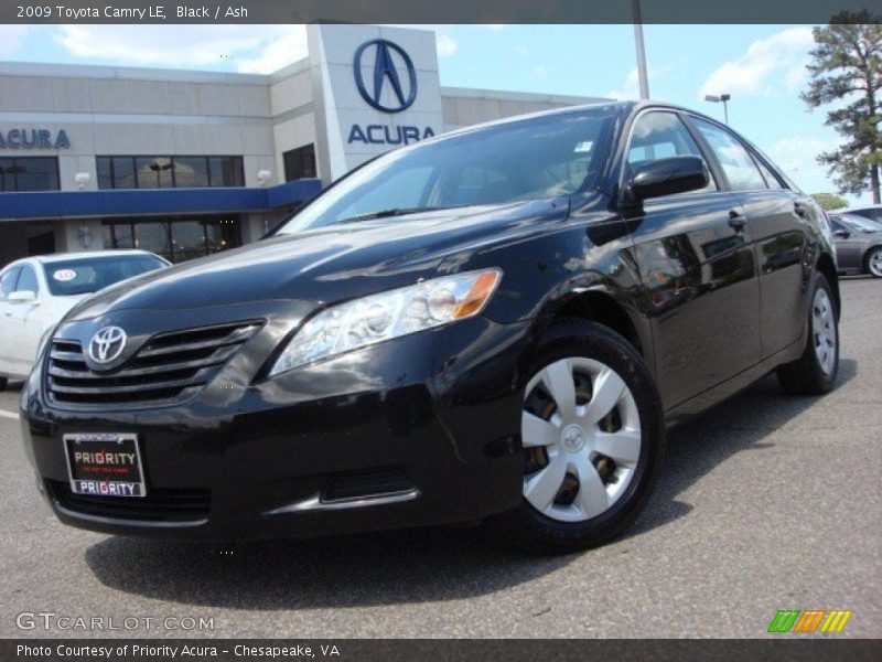 Black / Ash 2009 Toyota Camry LE