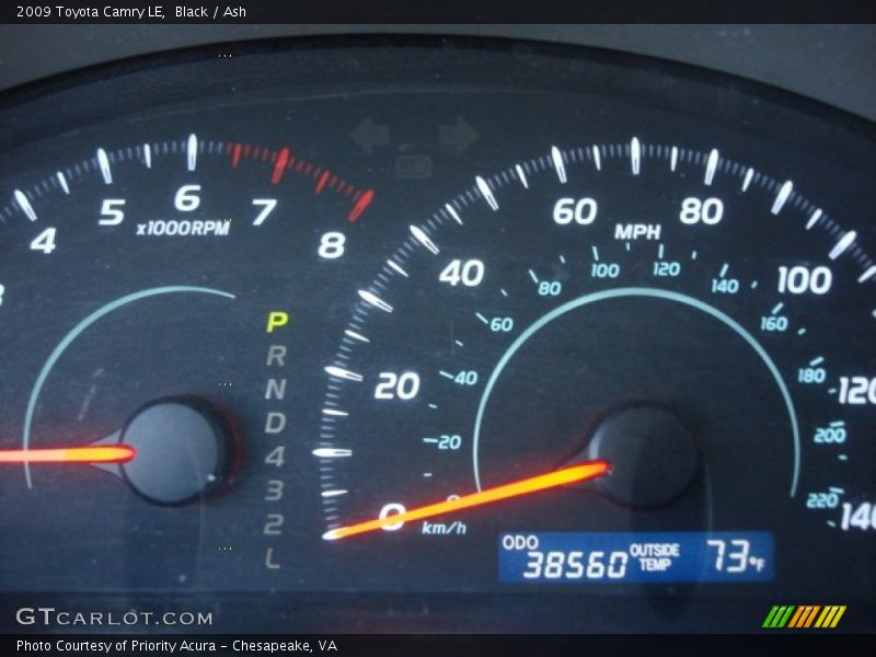 Black / Ash 2009 Toyota Camry LE