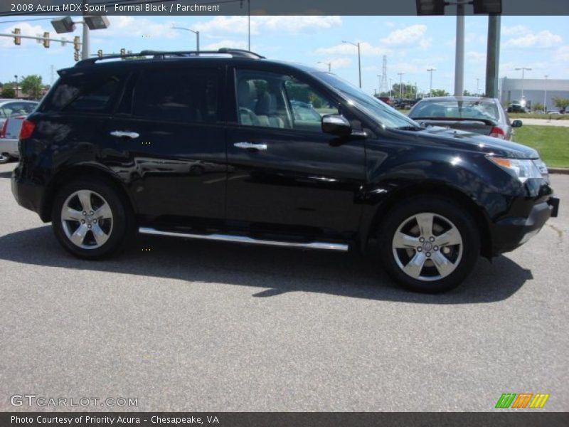 Formal Black / Parchment 2008 Acura MDX Sport