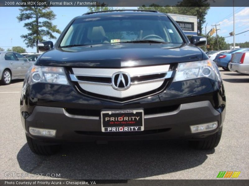 Formal Black / Parchment 2008 Acura MDX Sport