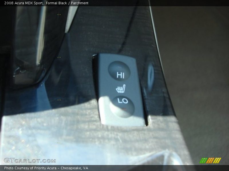 Formal Black / Parchment 2008 Acura MDX Sport