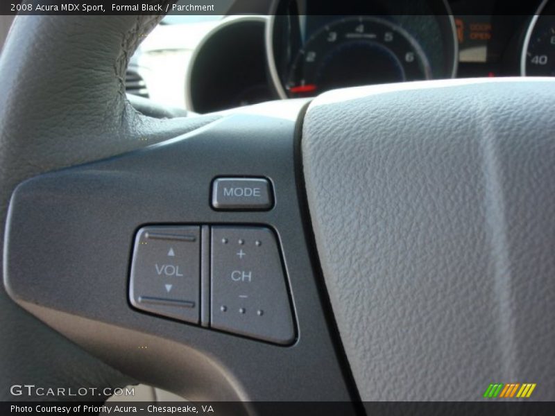 Formal Black / Parchment 2008 Acura MDX Sport
