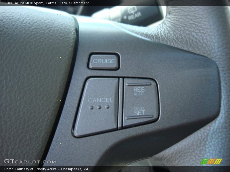 Formal Black / Parchment 2008 Acura MDX Sport