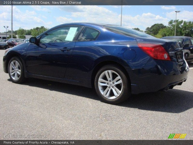 Navy Blue / Charcoal 2010 Nissan Altima 2.5 S Coupe