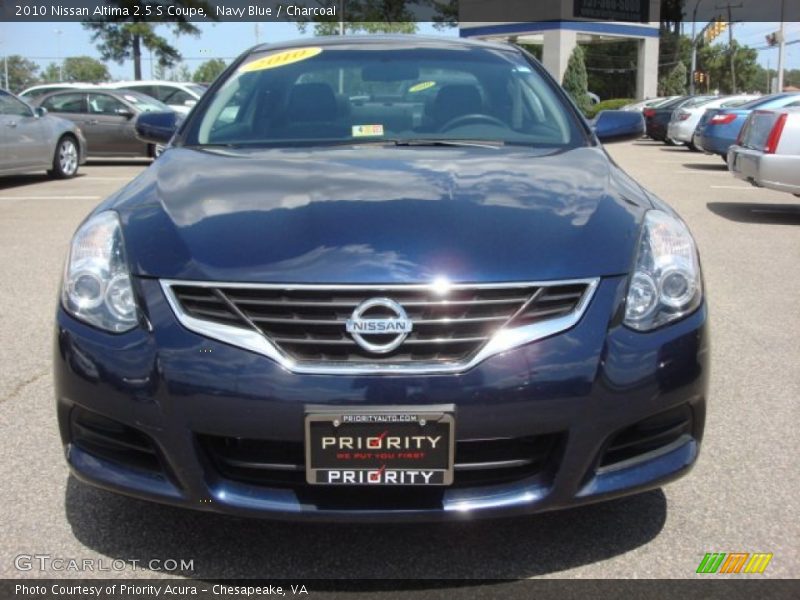 Navy Blue / Charcoal 2010 Nissan Altima 2.5 S Coupe