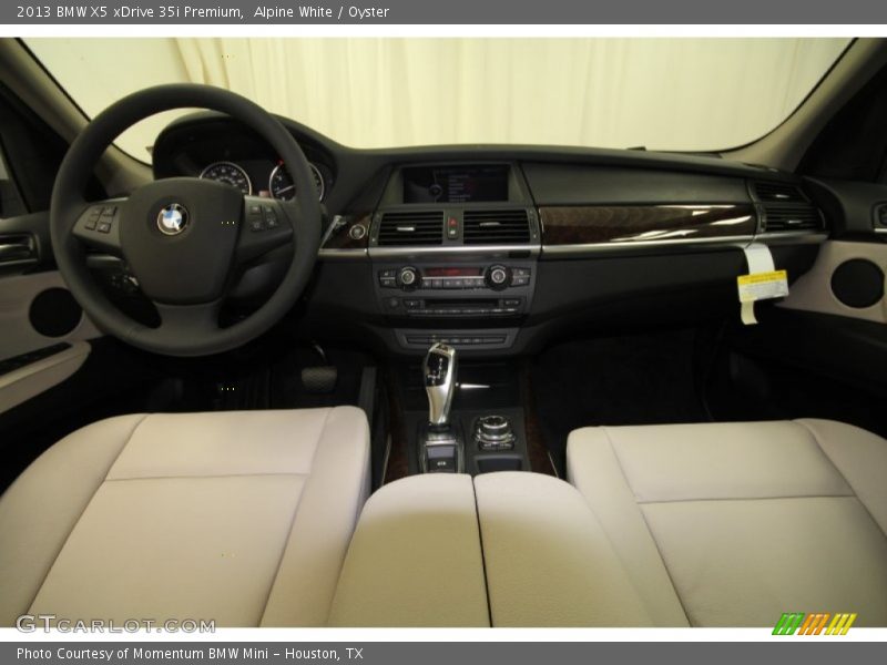 Alpine White / Oyster 2013 BMW X5 xDrive 35i Premium