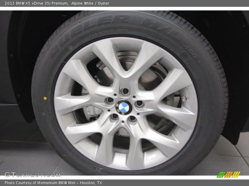 Alpine White / Oyster 2013 BMW X5 xDrive 35i Premium