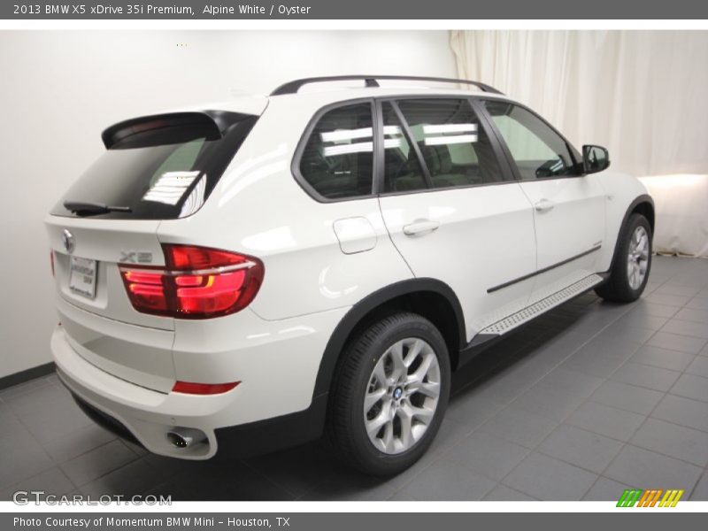 Alpine White / Oyster 2013 BMW X5 xDrive 35i Premium