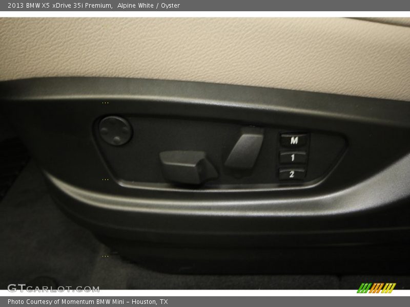 Alpine White / Oyster 2013 BMW X5 xDrive 35i Premium