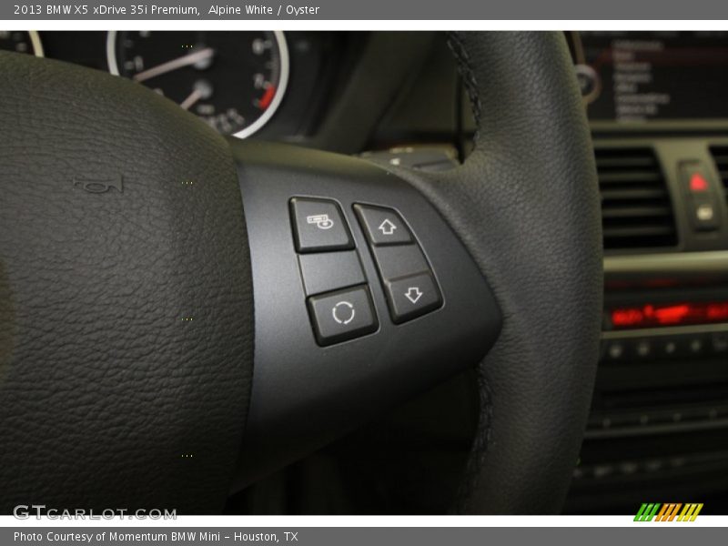 Alpine White / Oyster 2013 BMW X5 xDrive 35i Premium