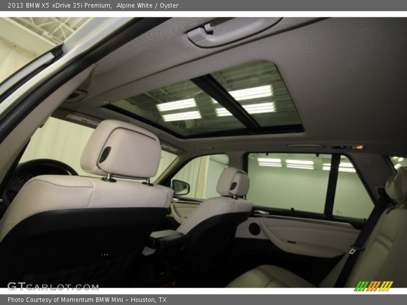 Alpine White / Oyster 2013 BMW X5 xDrive 35i Premium