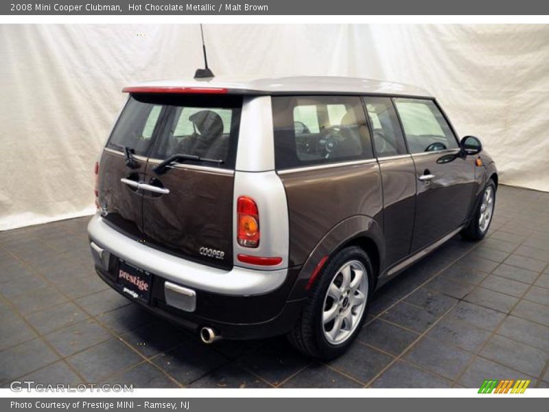 Hot Chocolate Metallic / Malt Brown 2008 Mini Cooper Clubman