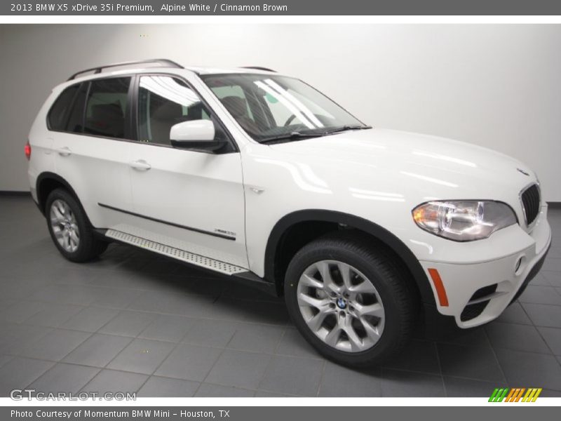 Alpine White / Cinnamon Brown 2013 BMW X5 xDrive 35i Premium