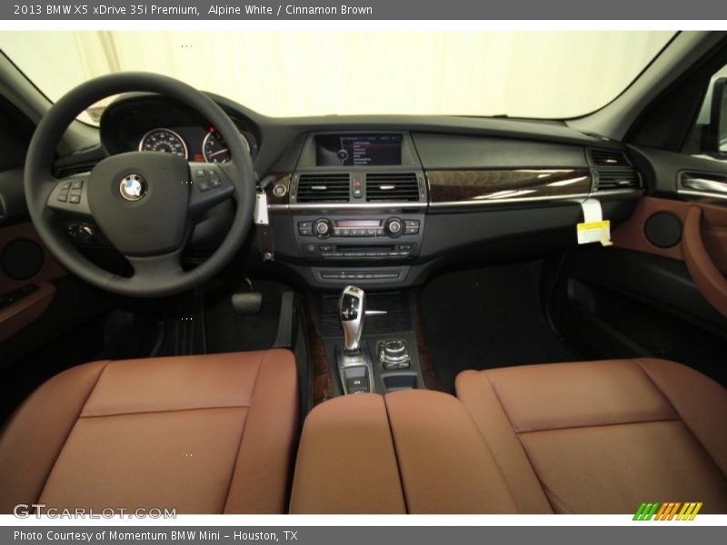 Alpine White / Cinnamon Brown 2013 BMW X5 xDrive 35i Premium