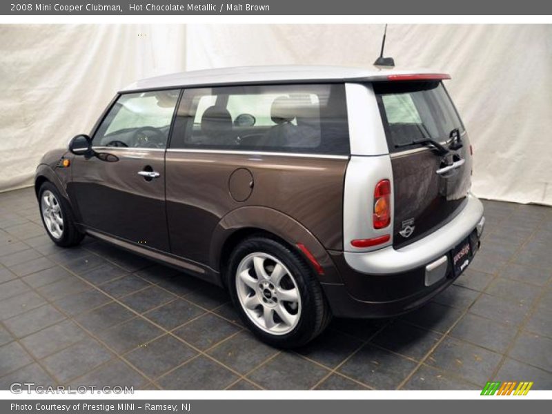 Hot Chocolate Metallic / Malt Brown 2008 Mini Cooper Clubman