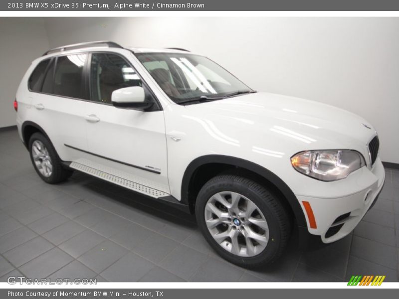 Alpine White / Cinnamon Brown 2013 BMW X5 xDrive 35i Premium