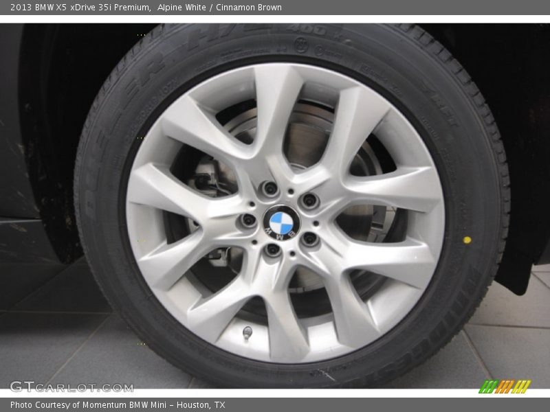 Alpine White / Cinnamon Brown 2013 BMW X5 xDrive 35i Premium