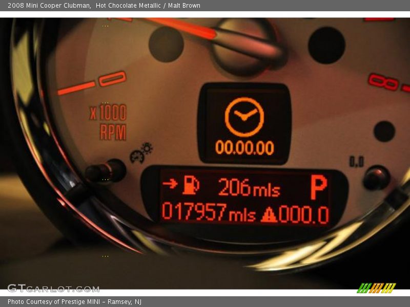 Hot Chocolate Metallic / Malt Brown 2008 Mini Cooper Clubman
