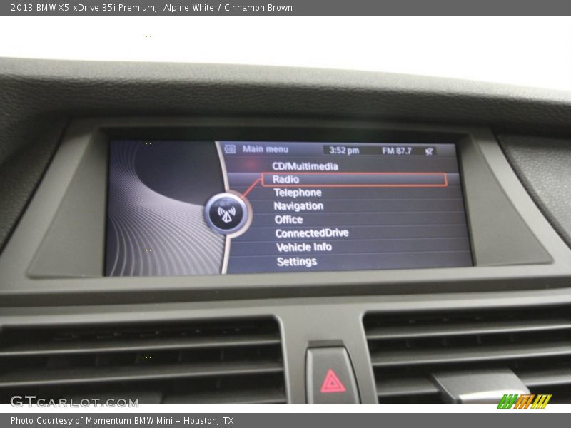 Alpine White / Cinnamon Brown 2013 BMW X5 xDrive 35i Premium