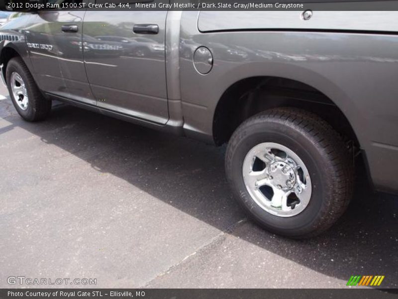 Mineral Gray Metallic / Dark Slate Gray/Medium Graystone 2012 Dodge Ram 1500 ST Crew Cab 4x4