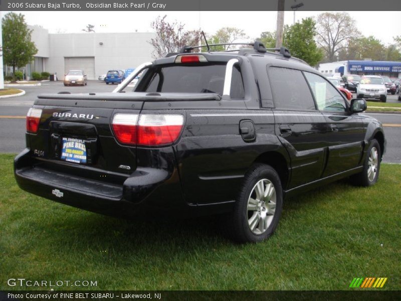 Obsidian Black Pearl / Gray 2006 Subaru Baja Turbo